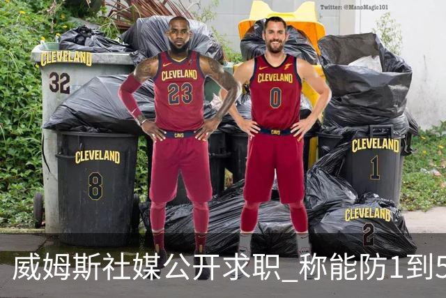 威姆斯社媒公开求职 称能防1到5号位